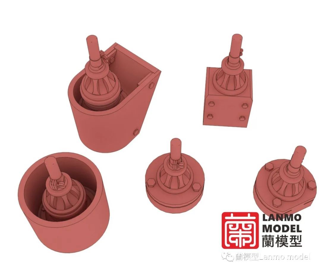 LANMO LM-35013 1/35 COMMAND TIGER Ⅰ Antenna Kit