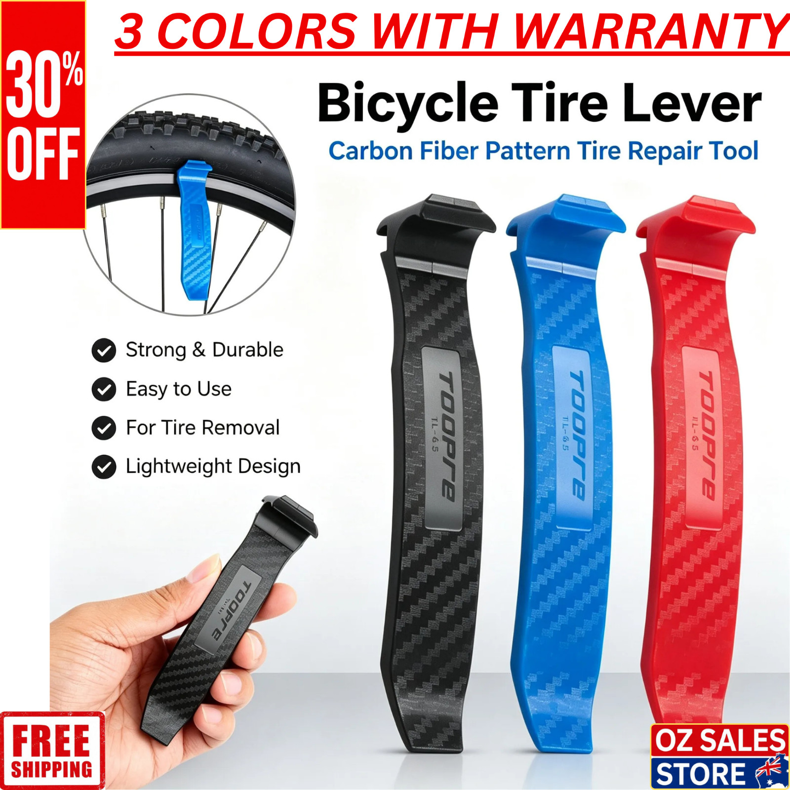 Bike Tire Lever Bicycle Tyre Removal Tool MTB Road Bike Repair Tool