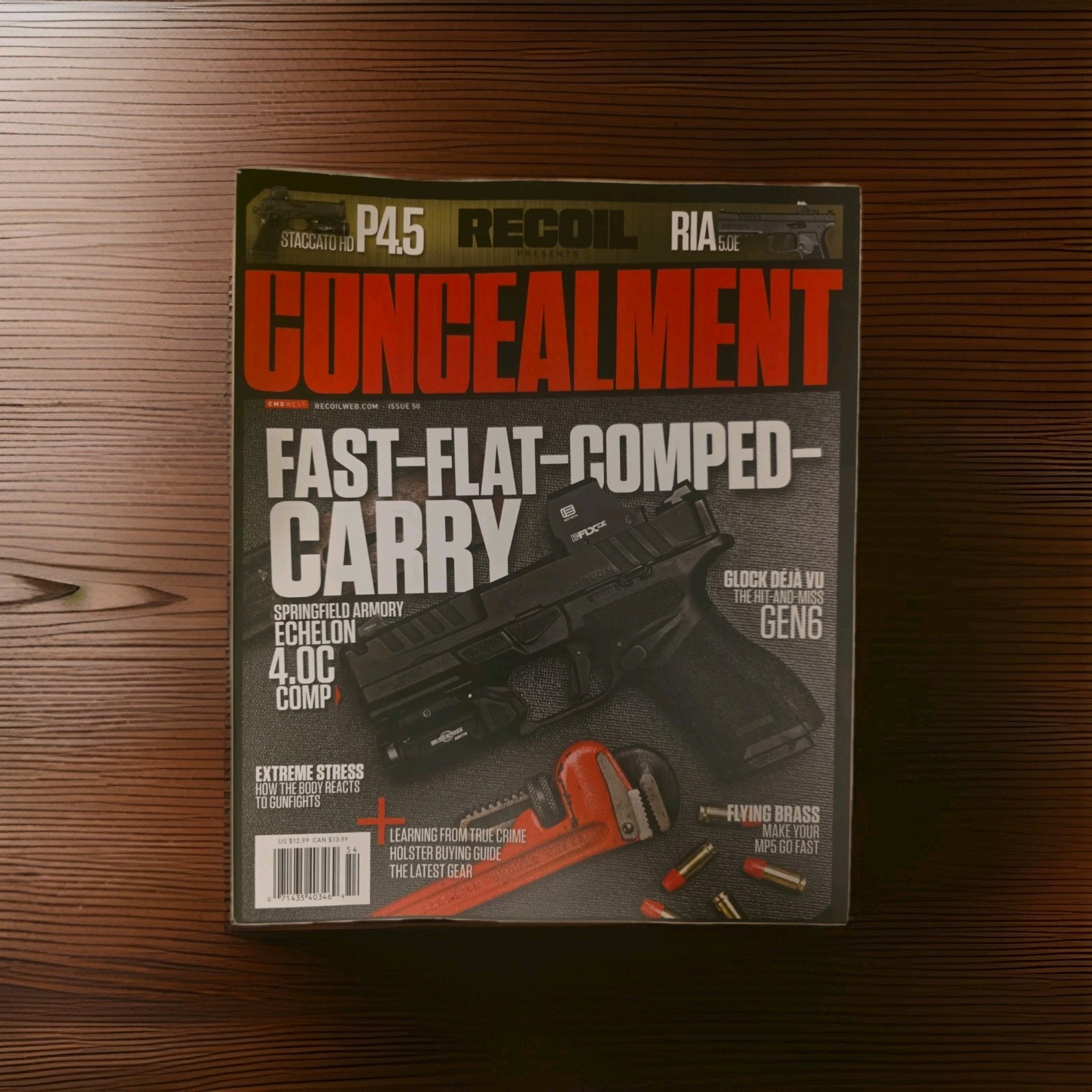 RECOIL Concealment  Magazine Fast-Flat-Comped-Carry Issue 50
