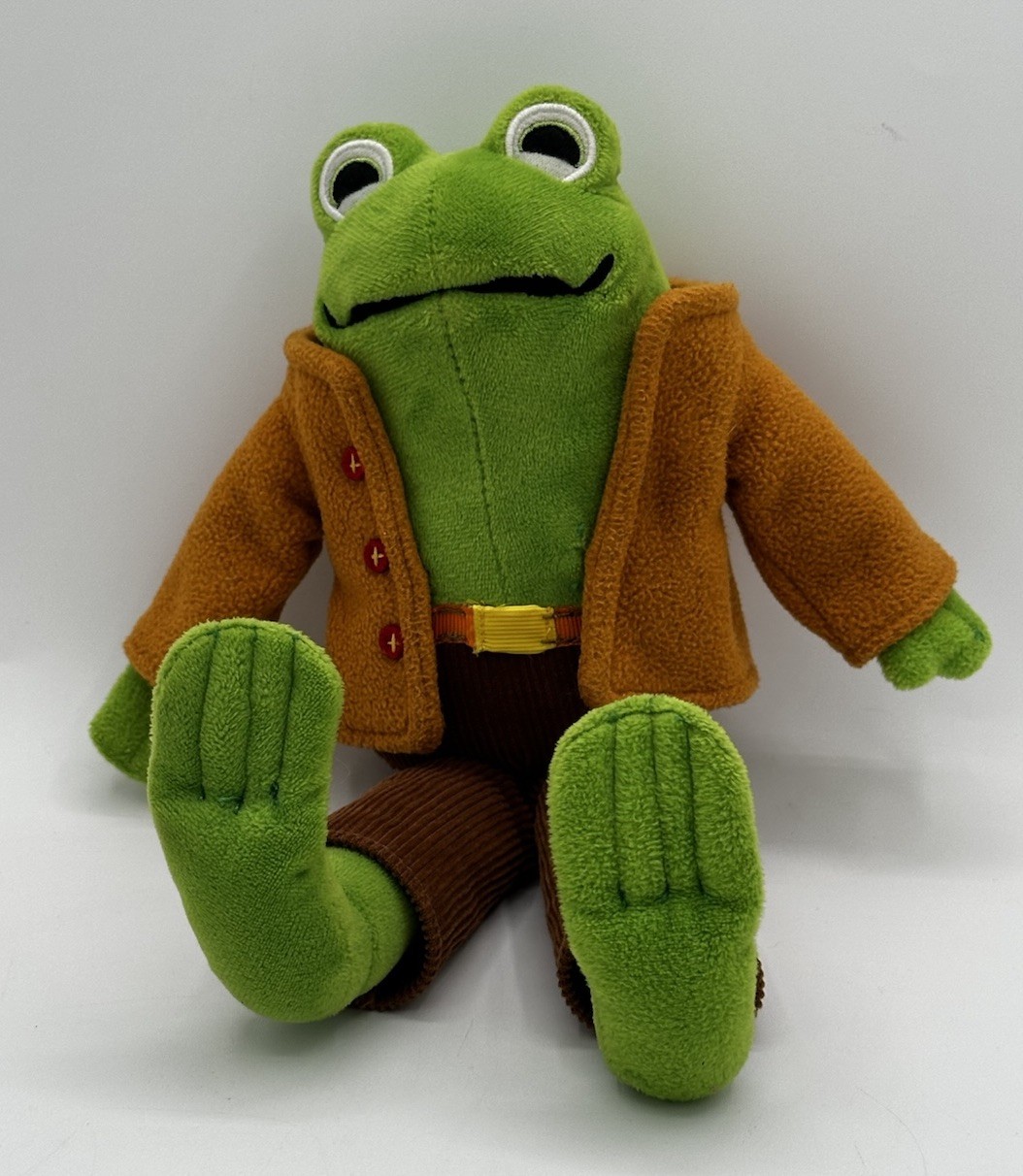 Yottoy Classic Collection “Frog and Toad” Plush FROG ONLY Stuffed Animal