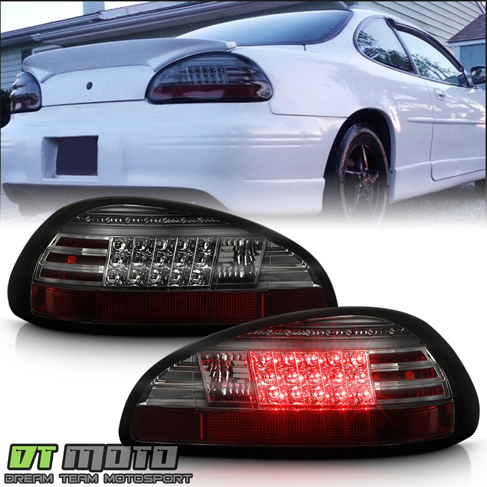 Lumi LED Smoke 1997-2003 Pontiac Grand Prix Tail Lights Lamps Left+Right Set