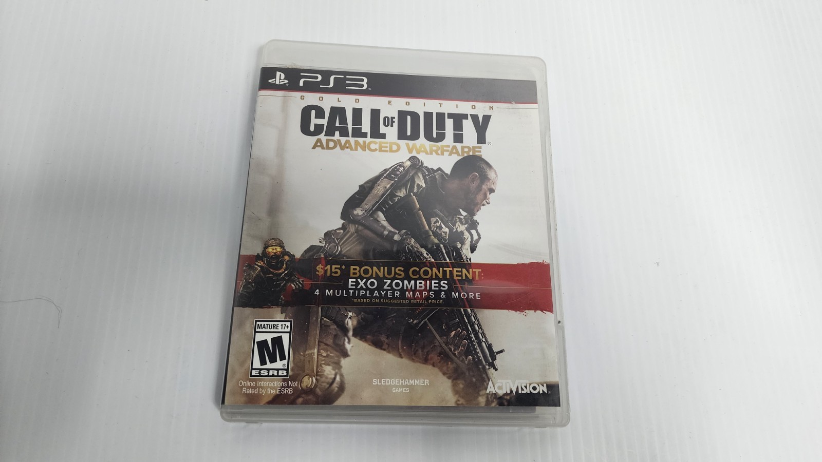 Call of Duty Advanced Warfare PS3 PlayStation 3 Authentic Game+ Case Only