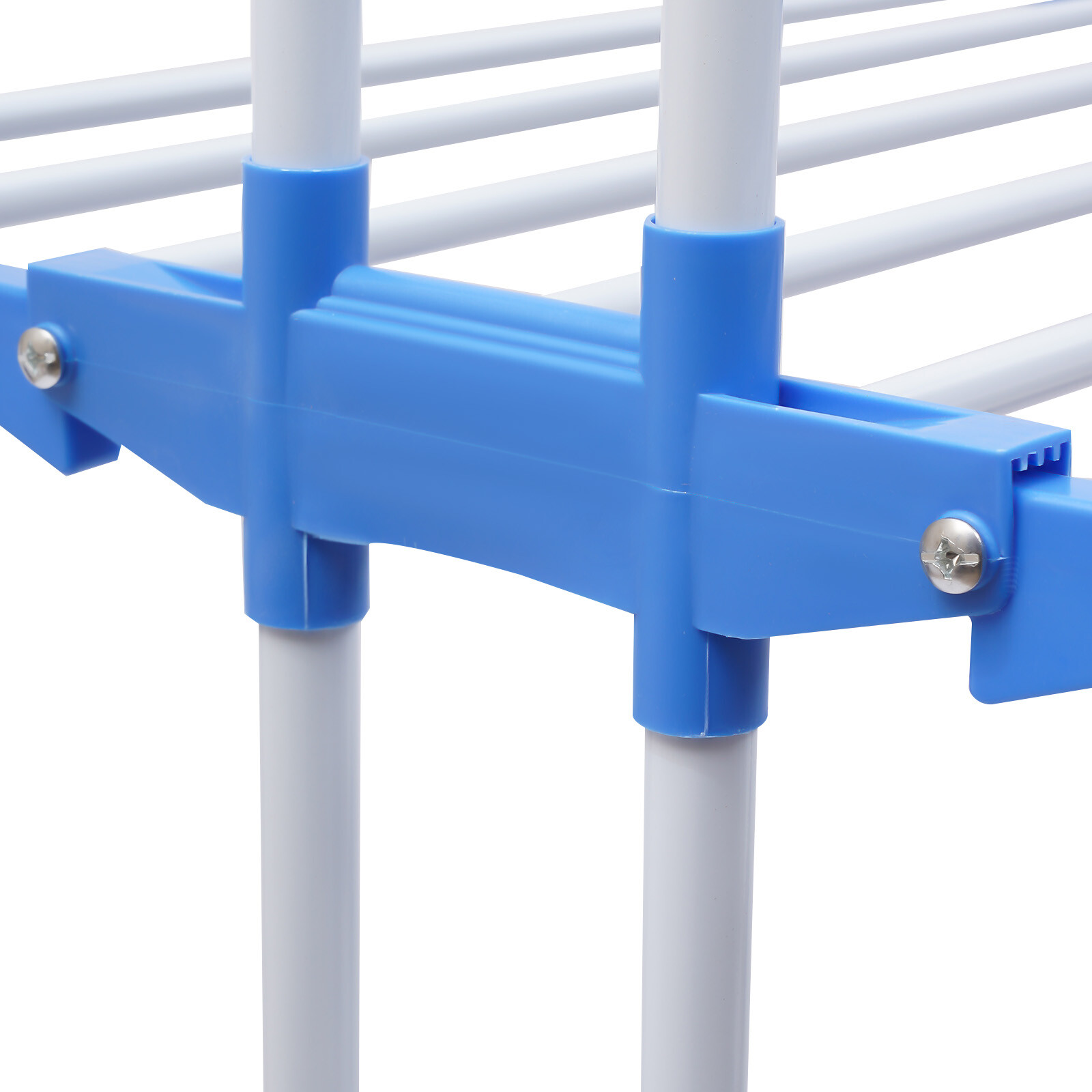 Heavy Duty Laundry Clothes Drying Rack Foldable Garment Rolling Dryer Hanger