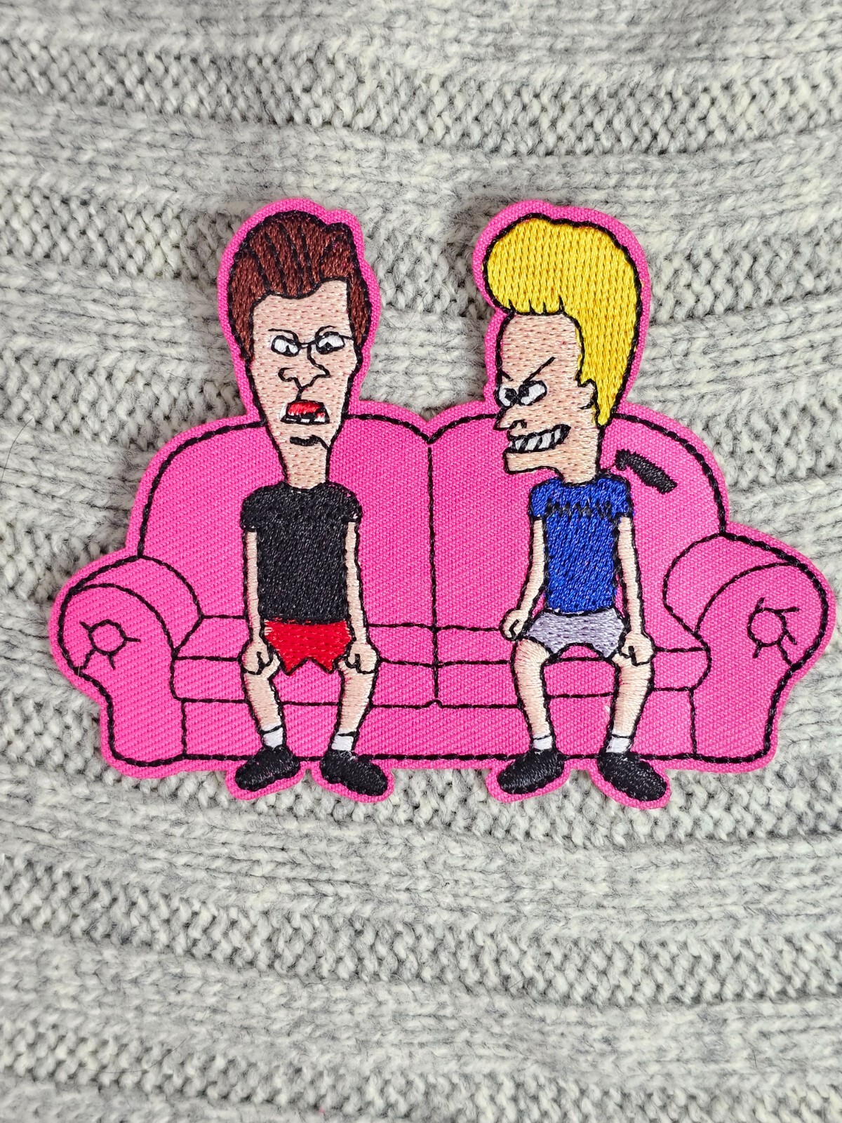Beavis And Butthead  Cartoon Character Embroidered Patch Iron on
