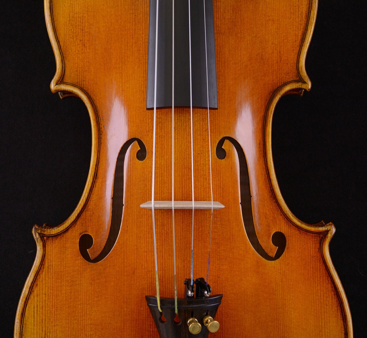 A Fine Master Violin Guarneri del Gesu 1743 Cannone Violin Fantastic Sound W-04