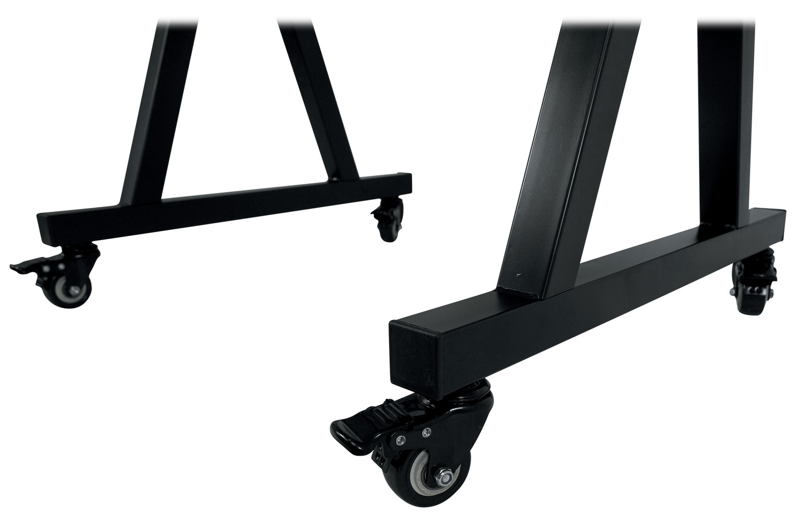 Rockville Z45W Z-Style 2-Tier Keyboard Stand+Wheels Fits Roland VR-09
