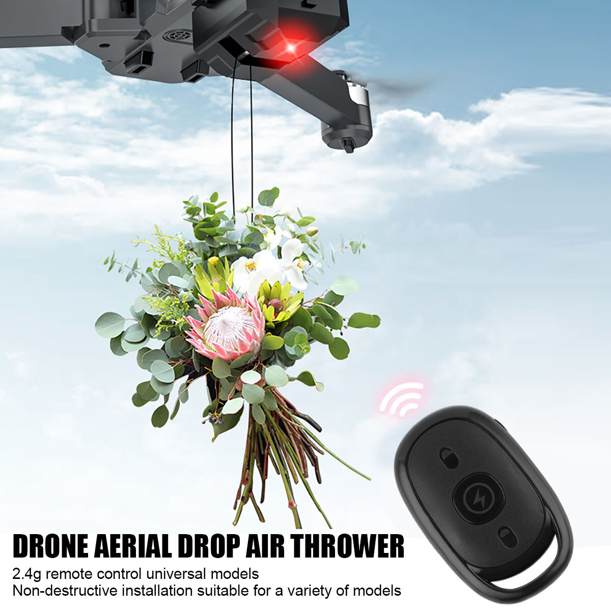 Drone Airdrop Dropper Remote Control Thrower Accessories For DJI Mini 2 SE 3 Pro