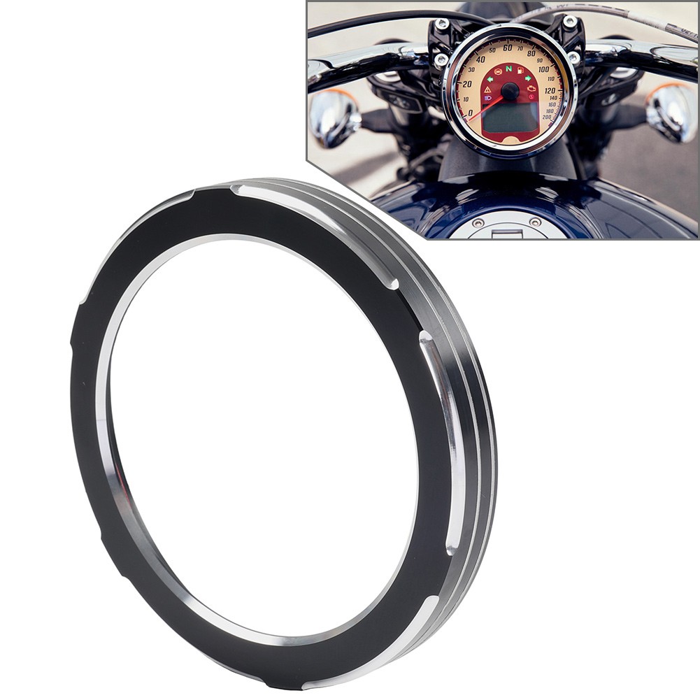 Speedometer Gauge Bezel Instrument Trim Ring fit Indian Scout Bobber Scout Chief