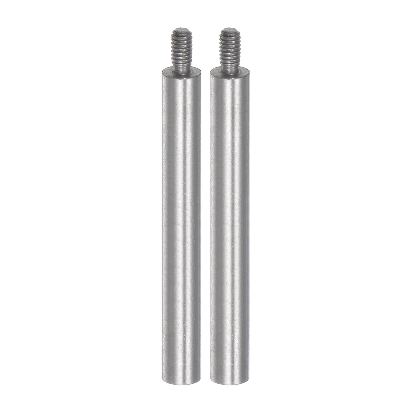 2pcs Dial Digital Indicator Extension Stem Rod 4.5mm Dia M2.5 Thread HSS 90mm