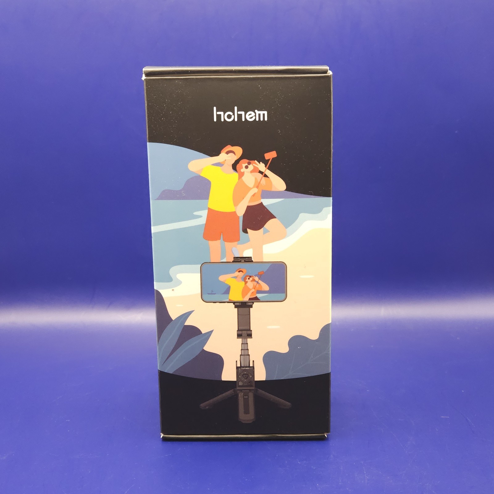 New Hohem iSteady Q Single-axis Selfie Gimbal Stabilizer 360° Wireless Remote