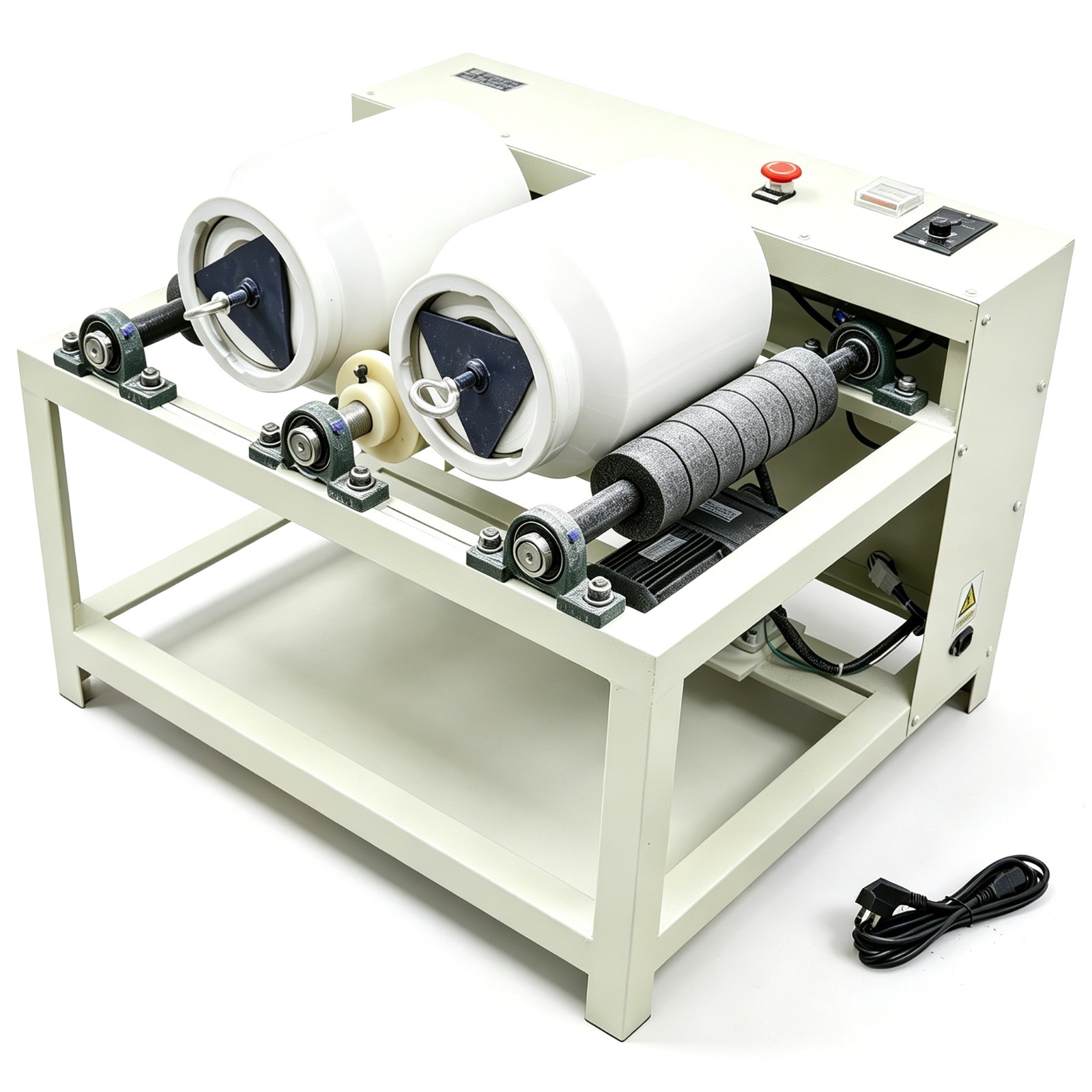 Lab Ceramic Ball Mill 220V Horizontal Grinder 5L Jars Alumina Balls Grinding250W