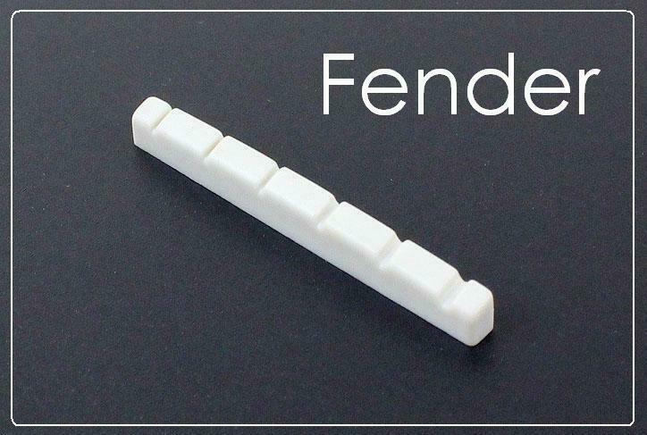 MusicianAtHeart Slotted BONE NUT Made for Fender STRATOCASTER Guitar Strat