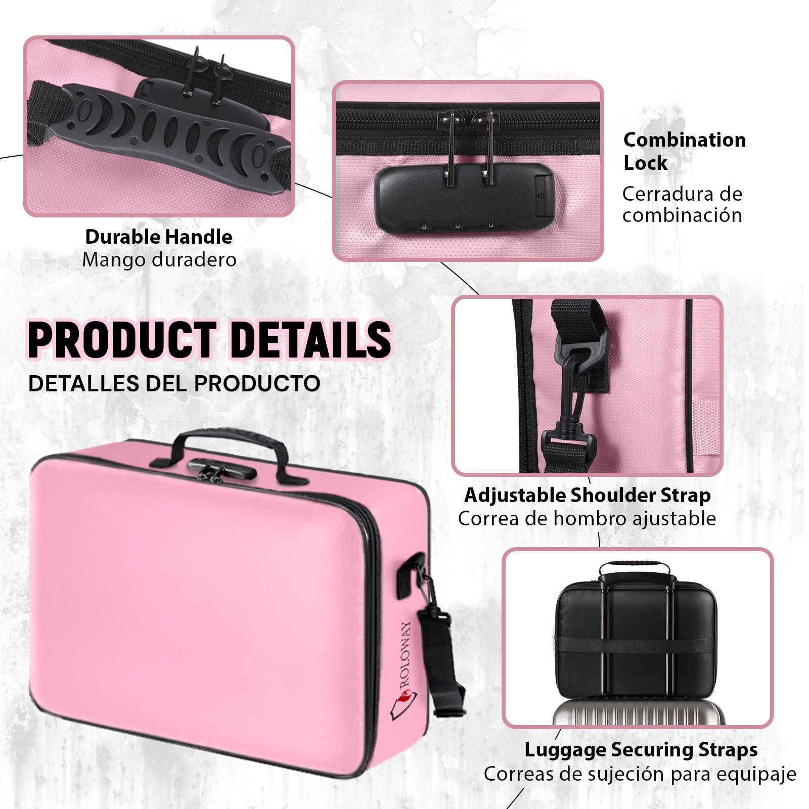 4-Layer Fireproof&Waterproof Document Safe Bag with Lock Muti-color security box