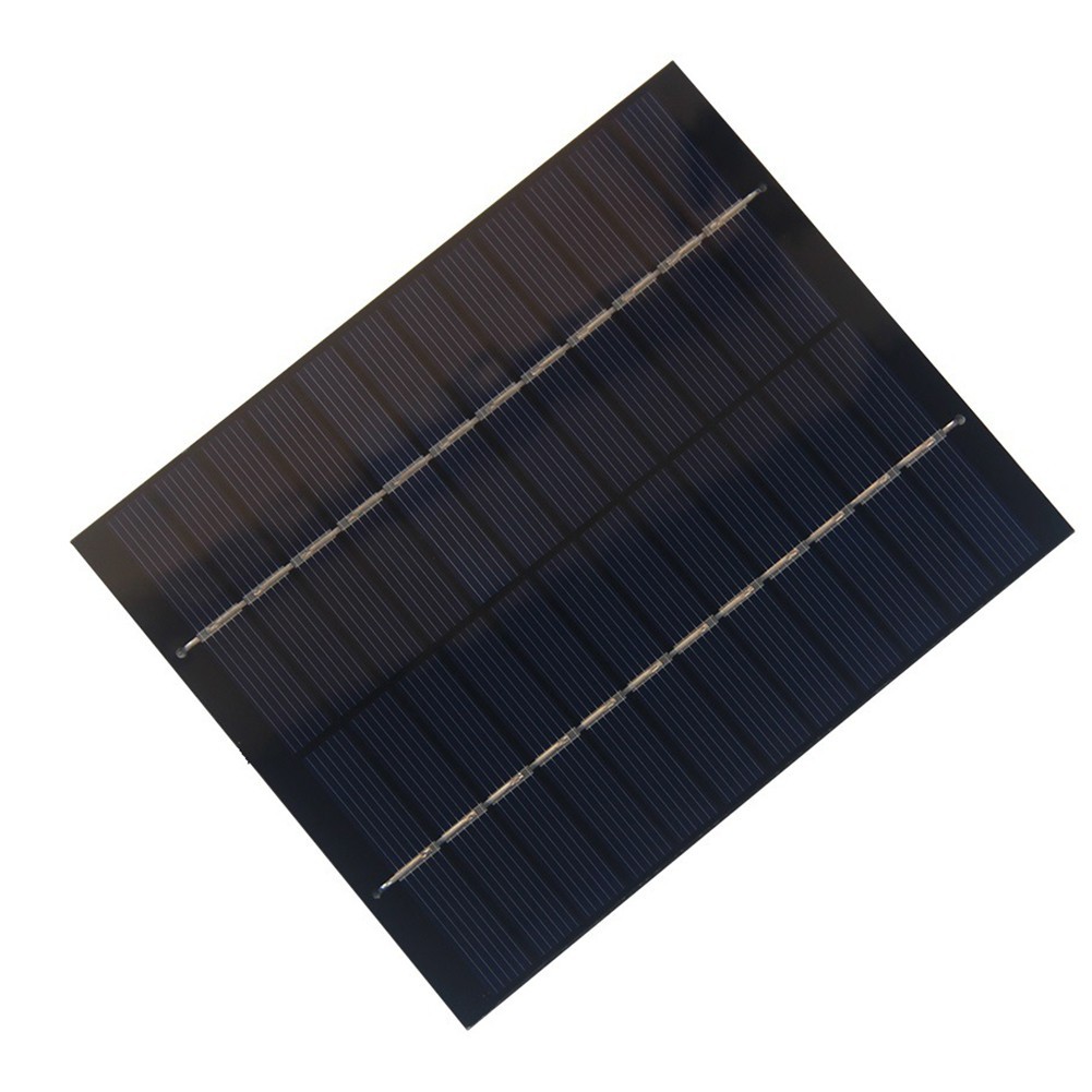 5W Polycrystalline Solar Panel 12V for Mobile Phone Charging 110x136mm