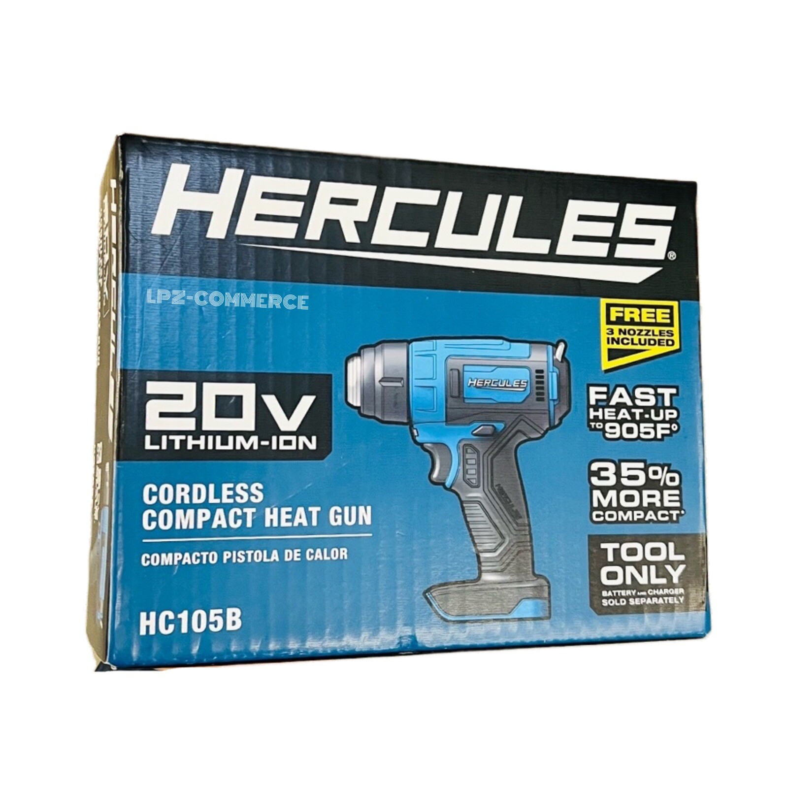 NEW Hercules 20v Compact Heat Gun (Tool Only)