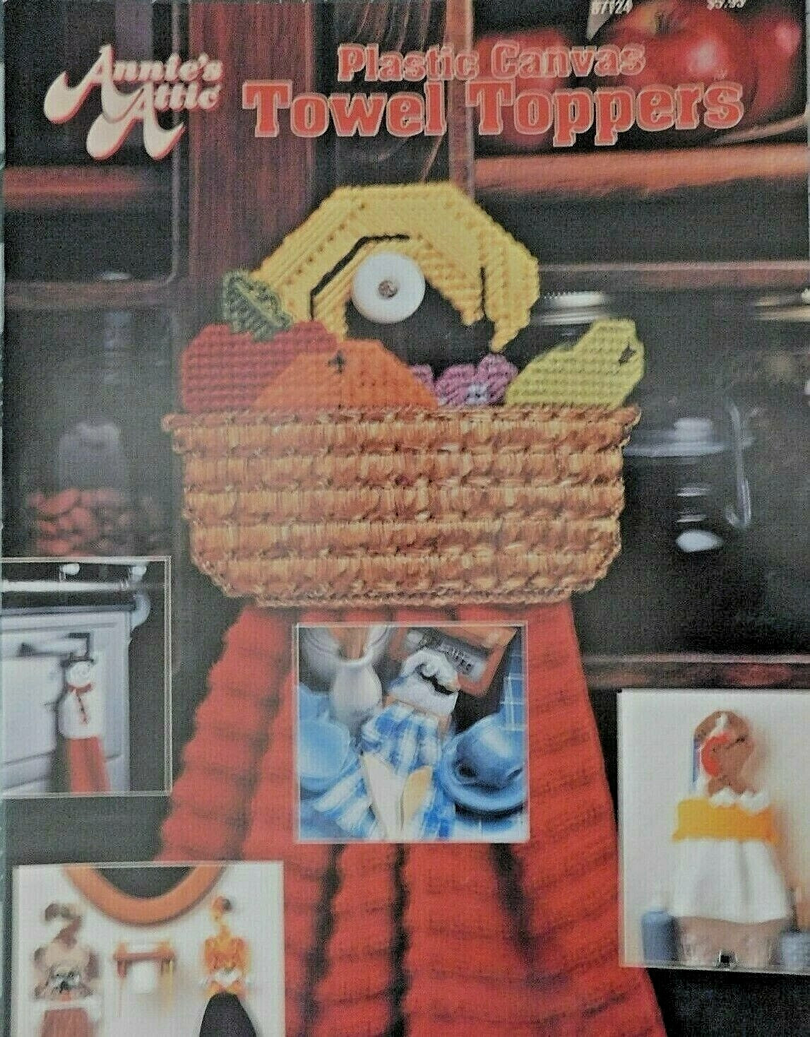 Towel Toppers, Plastic Canvas Booklet, Annie's Attic 87T24