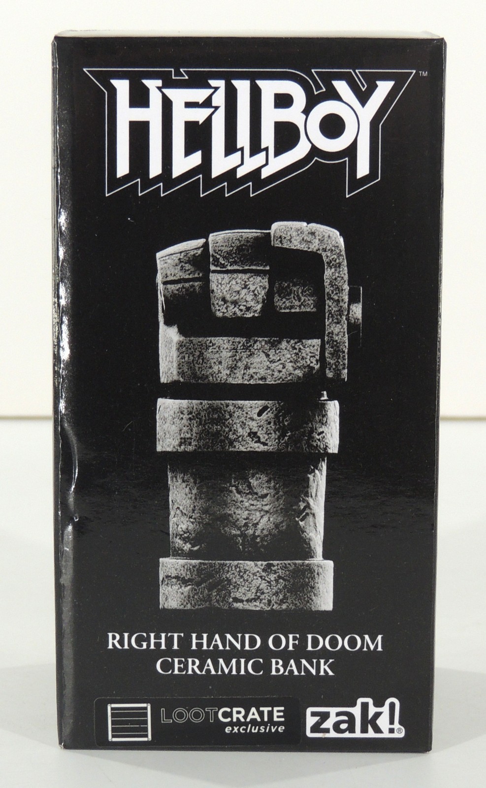 Hellboy Right Hand of Doom Ceramic Bank Loot Crate Exclusive Dark Horse (SEALED)