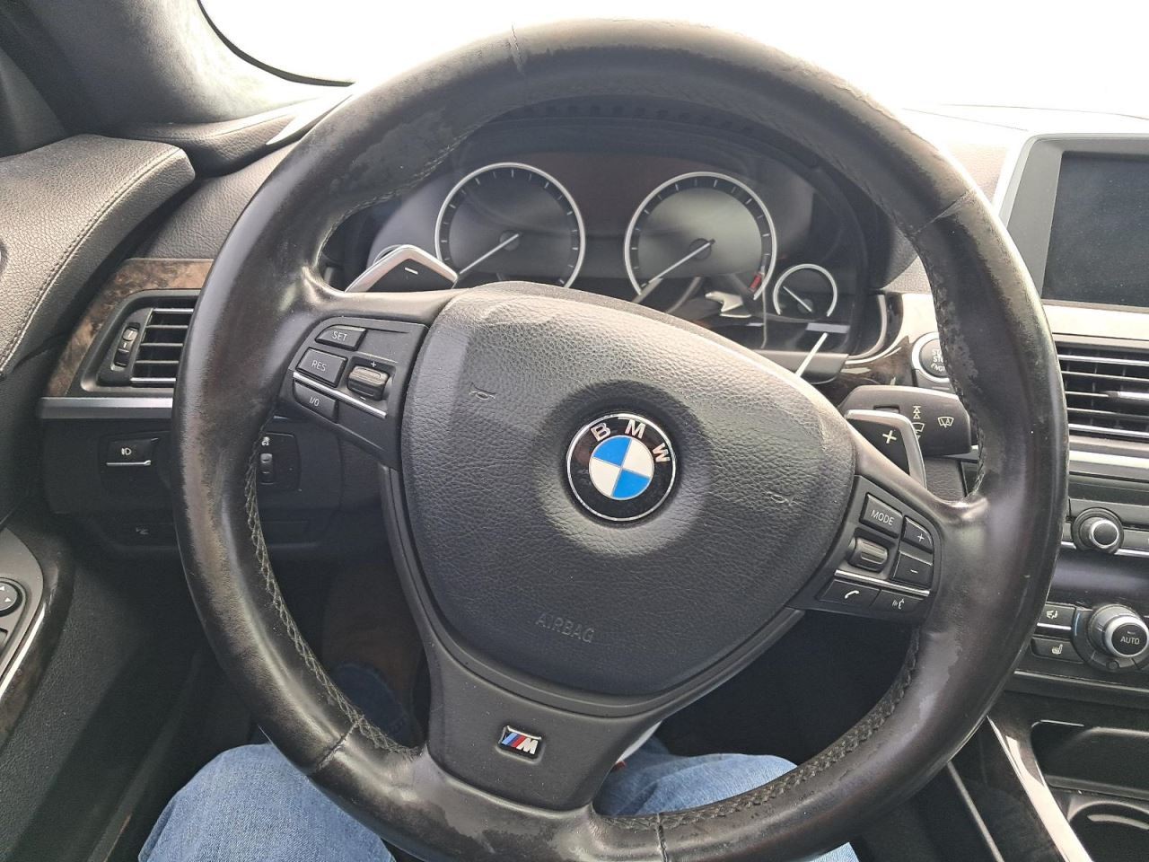 Driver Air Bag 4 Door Gran Coupe Driver Wheel Fits 12-19 BMW 640i 4884314