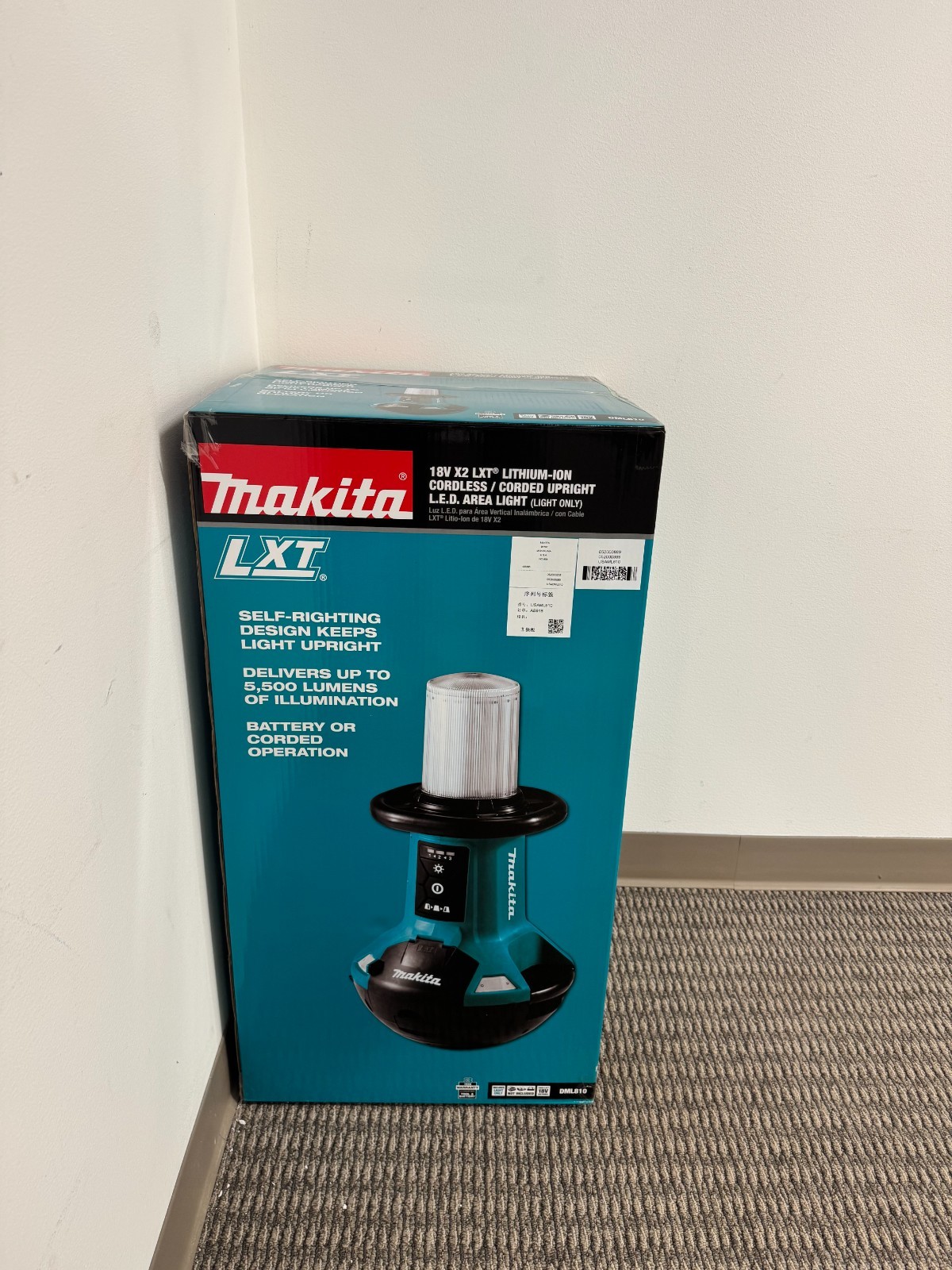18V X2 LXT Upright LED Area Light