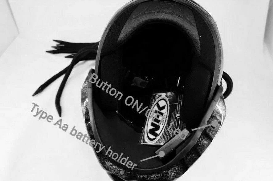 TOP INTERNATIONAL PREDATOR MOTORCYCLE HELMET LINE STYLE ((DOT & ECE CERTIFIED))