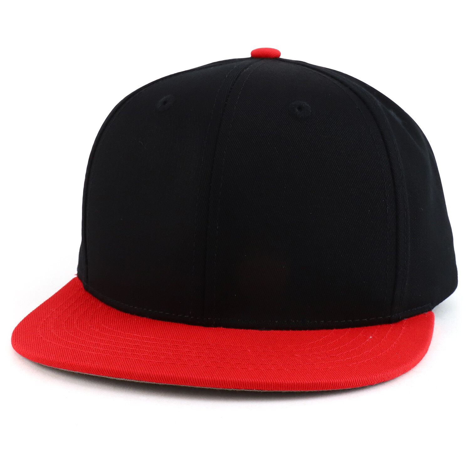 Youth Size Flat Bill 100% Cotton Adjustable Snapback Cap - FREE SHIPPING