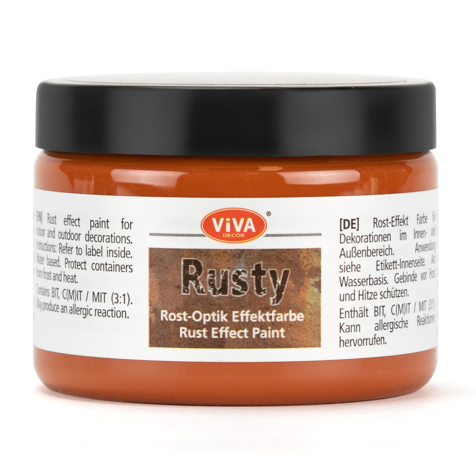 Viva Decor Rusty for Paper and More, 150ml, Rust Orange