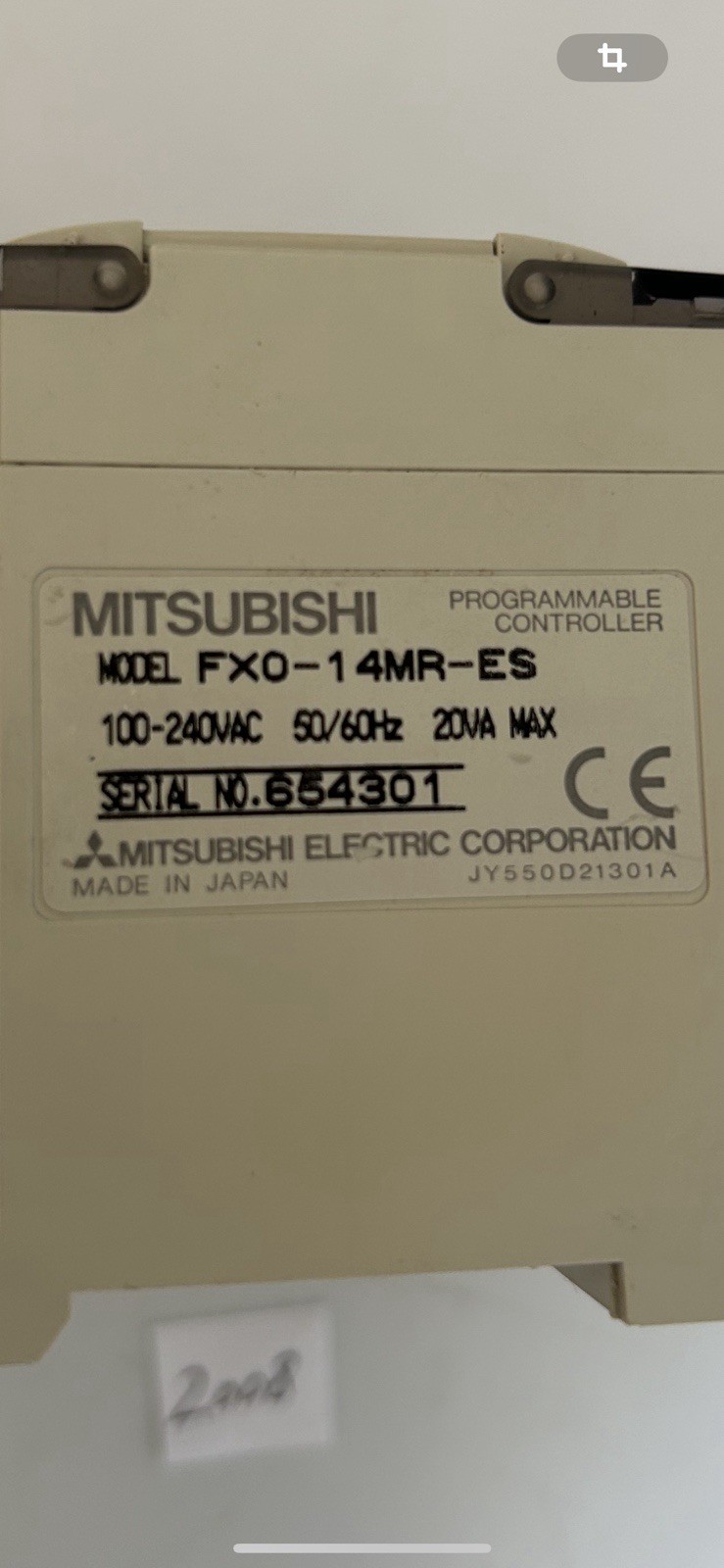 Mitsubishi FXO-14MR-ES Programmable Controller