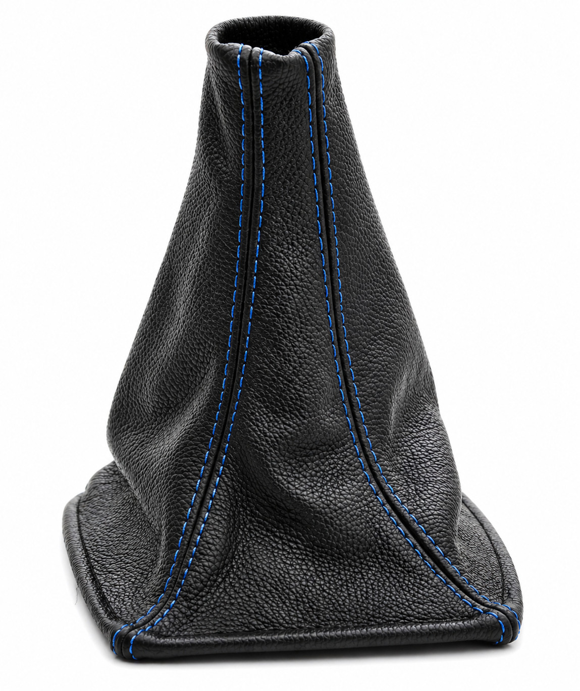 Gear Boot For Toyota Celica T230 1999-2005 Black Leather Blue Stitching