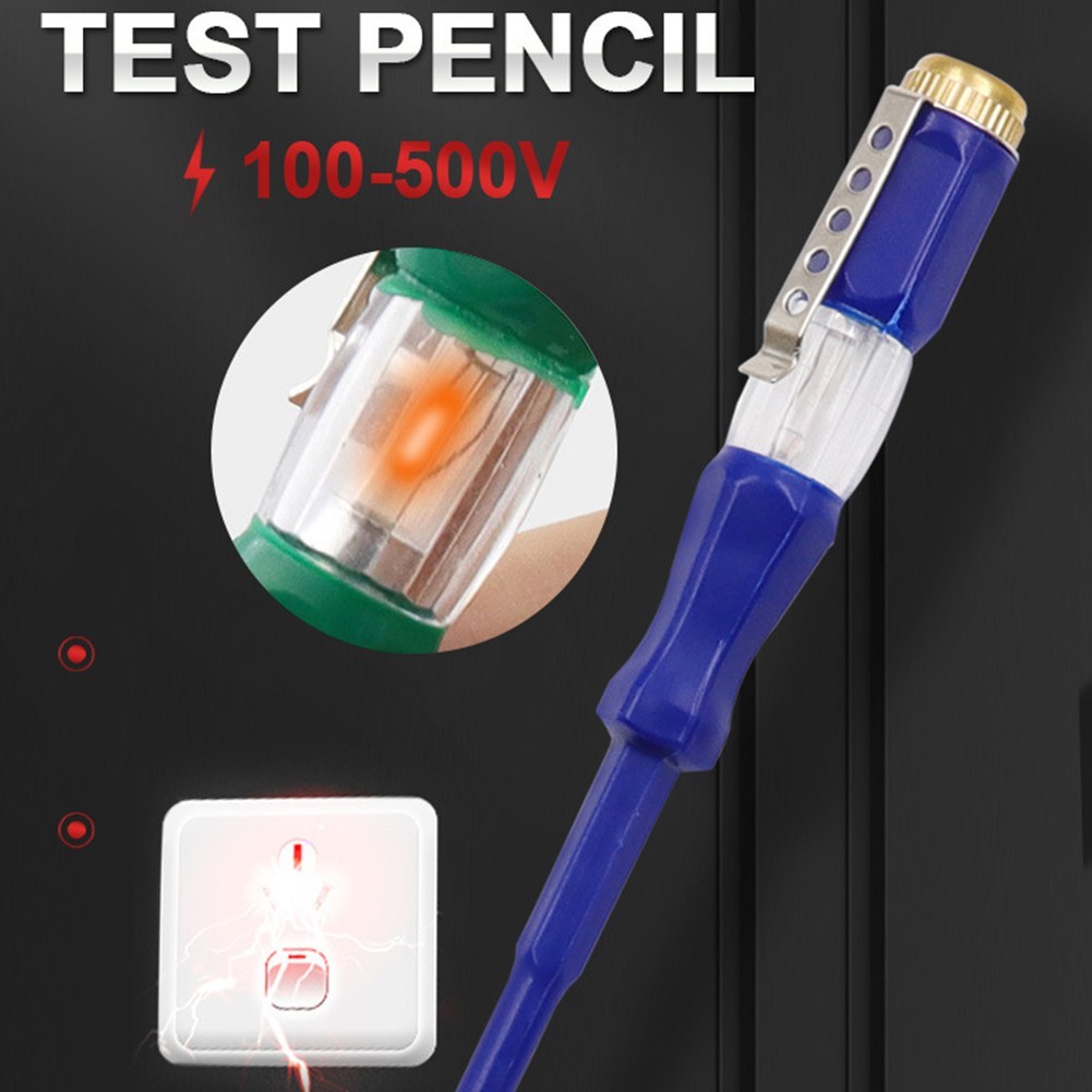 High brightness work neon light bulb electrical test pen voltage indicator