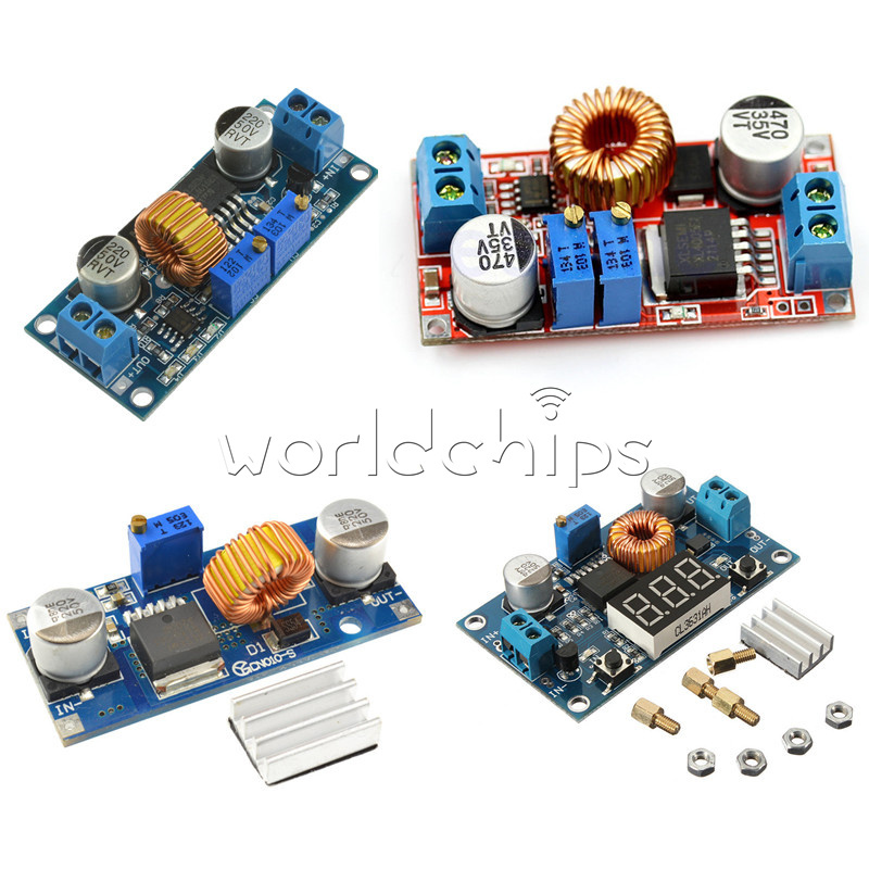 5A DC-DC Step Down Buck Converter Module Power Supply XL4015 LED Li-ion Charger