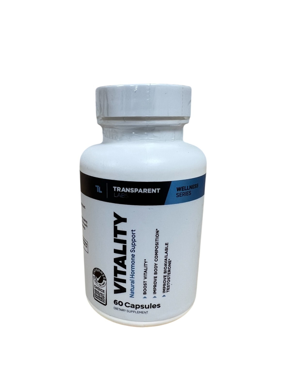 Vitality Testosterone Booster - Testosterone Supplement for Men 60 Count.