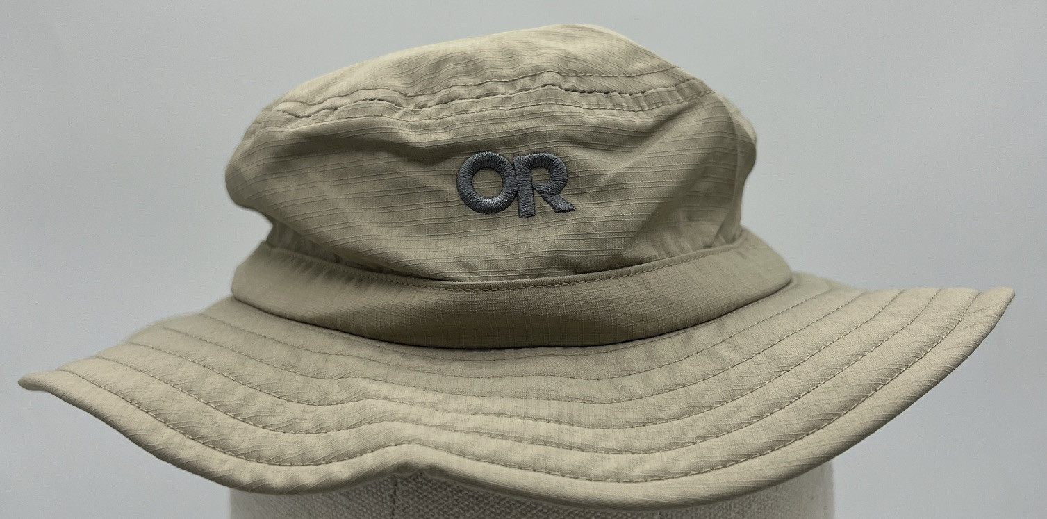 Kids OUTDOOR RESEARCH Helios Sun Hat Khaki Outdoors Hiking Fishing Camping 4-7