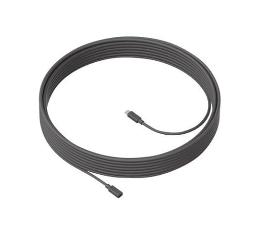 Logitech MeetUp Extension Cable for Expansion Microphone, 32.8 ft