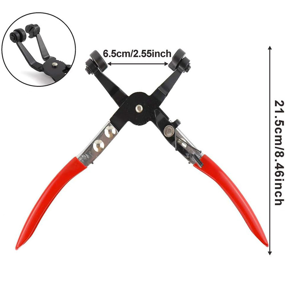 2x Hose Clamp Pliers Car Water Pipe Fuel Coolant Spring Bundle Removal Tools US