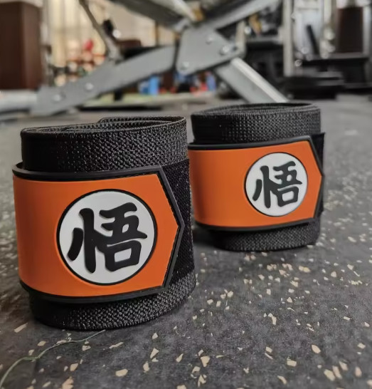 Dragon Ball Z Wrist Wraps For GOKU GYM STRAPS ATHLETICS  GYM GEAR PROTECTION