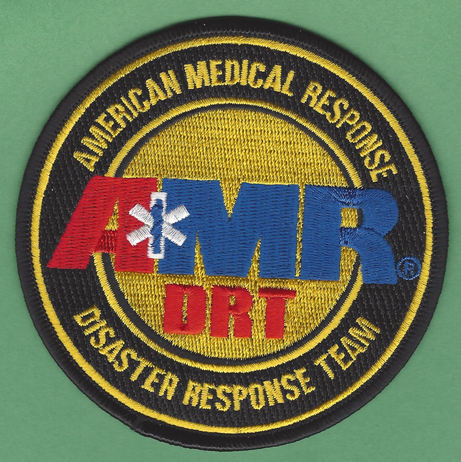 AMR AMERICAN MEDICAL RESPONSE DISASTER RESPONSE TEAM PATCH