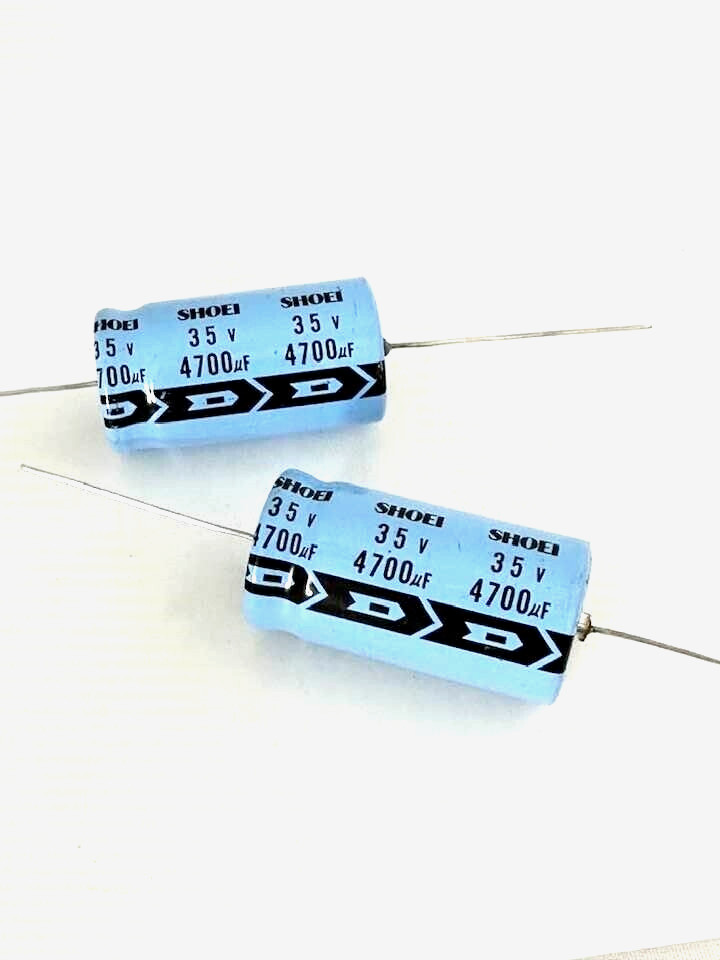 4X - 4700uF @ 35V AXIAL ALUMINUM ELECTROLYTIC - *Good 4 Smoothing/Buffering* (M)