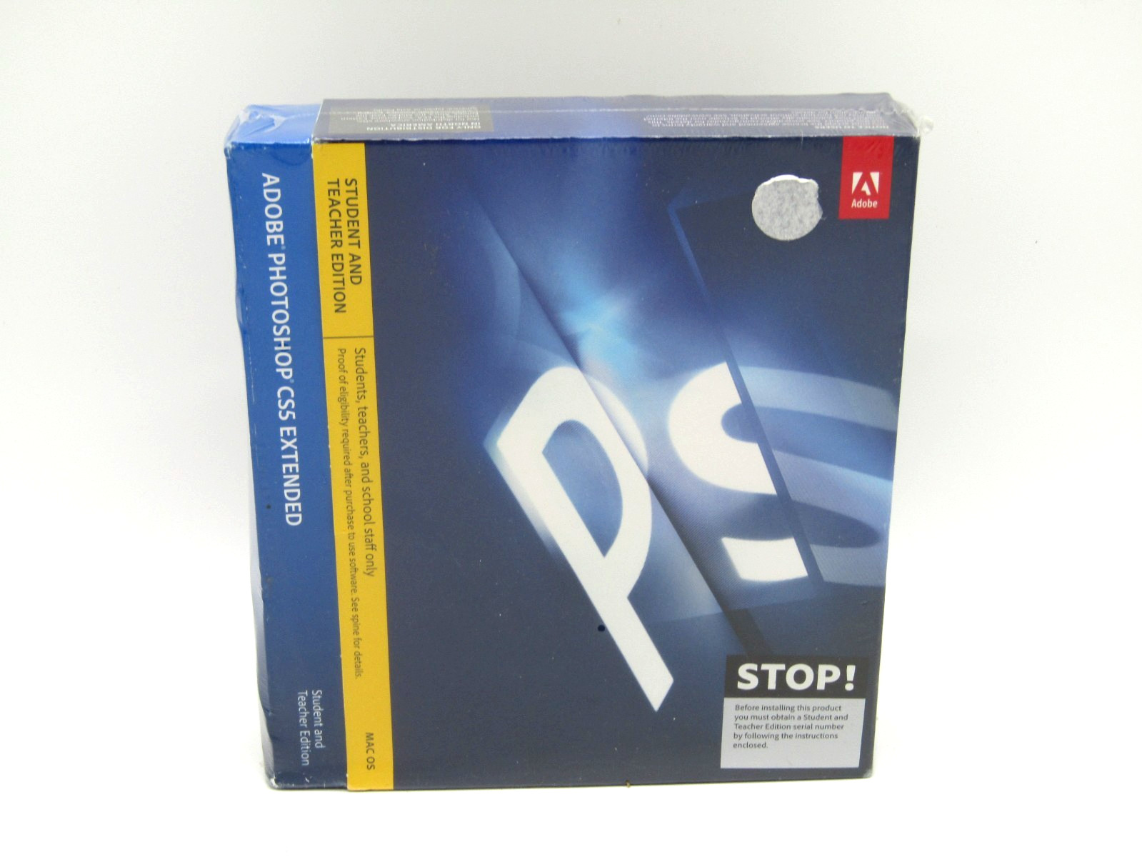 Adobe Photoshop CS5 Extended Mac OS New Sealed