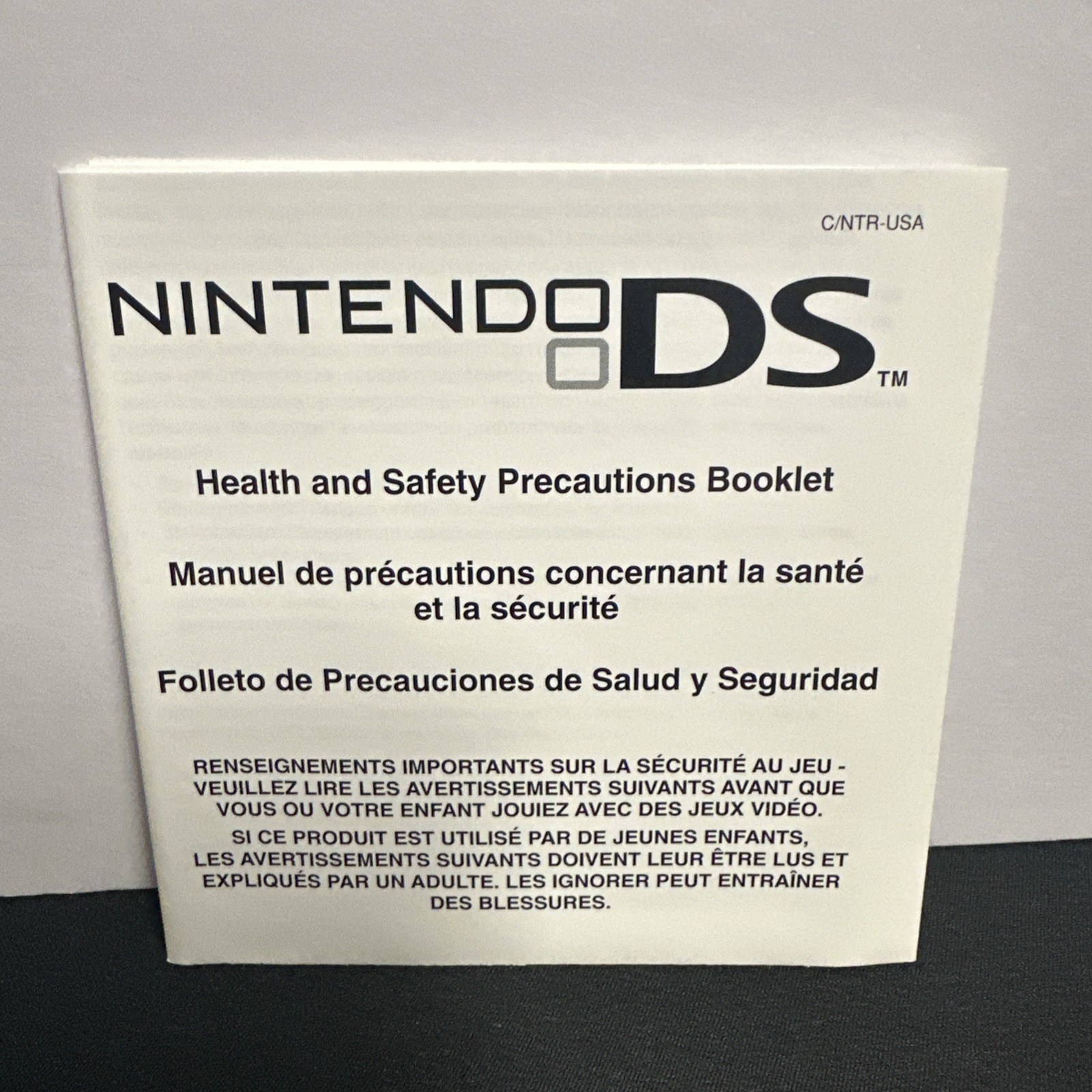 Nintendo, DS, Touchmaster 3, with pen