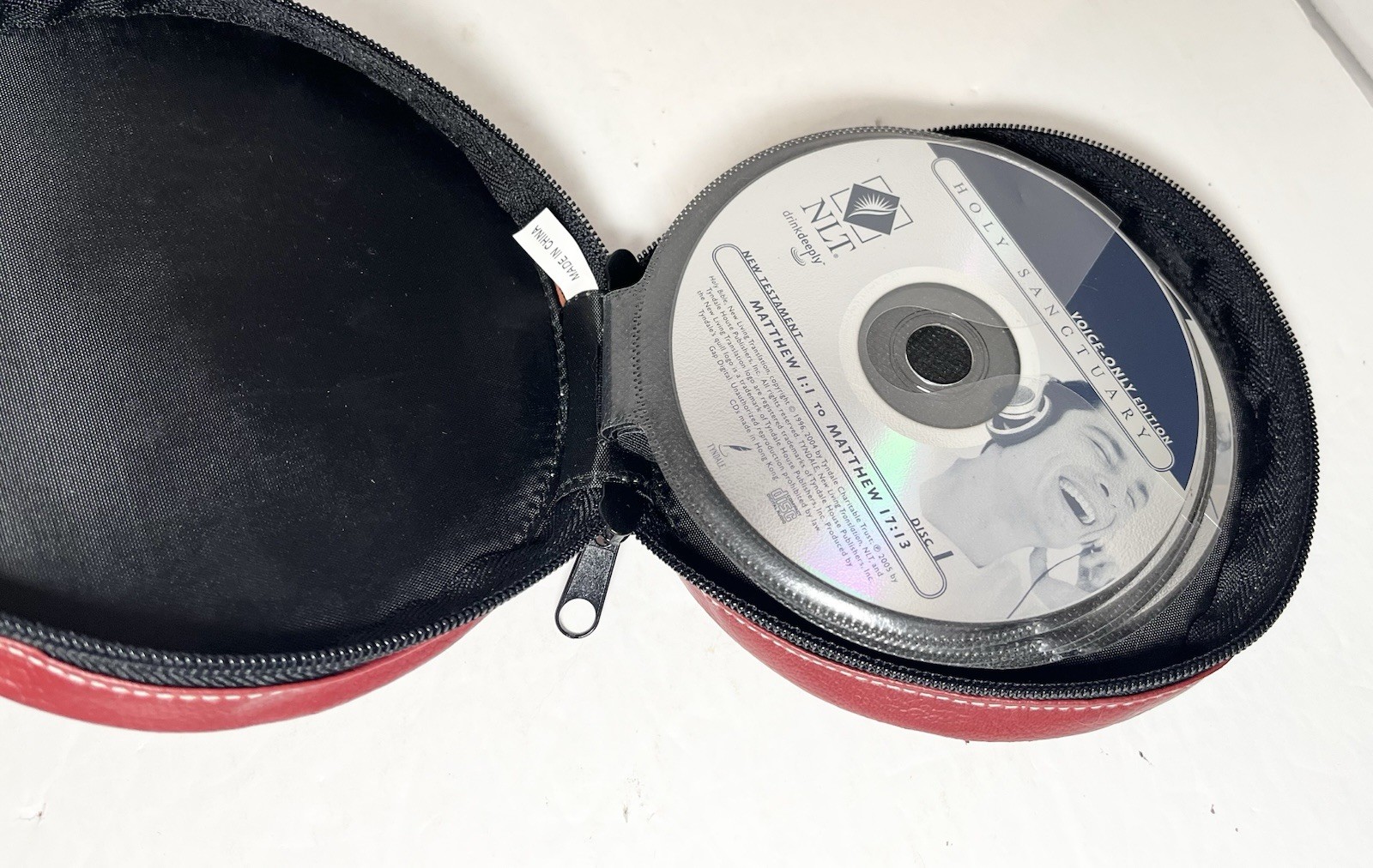 Holy Sanctuary NLT Audio Bible 15 CD Set New Testament Voice Only w Case