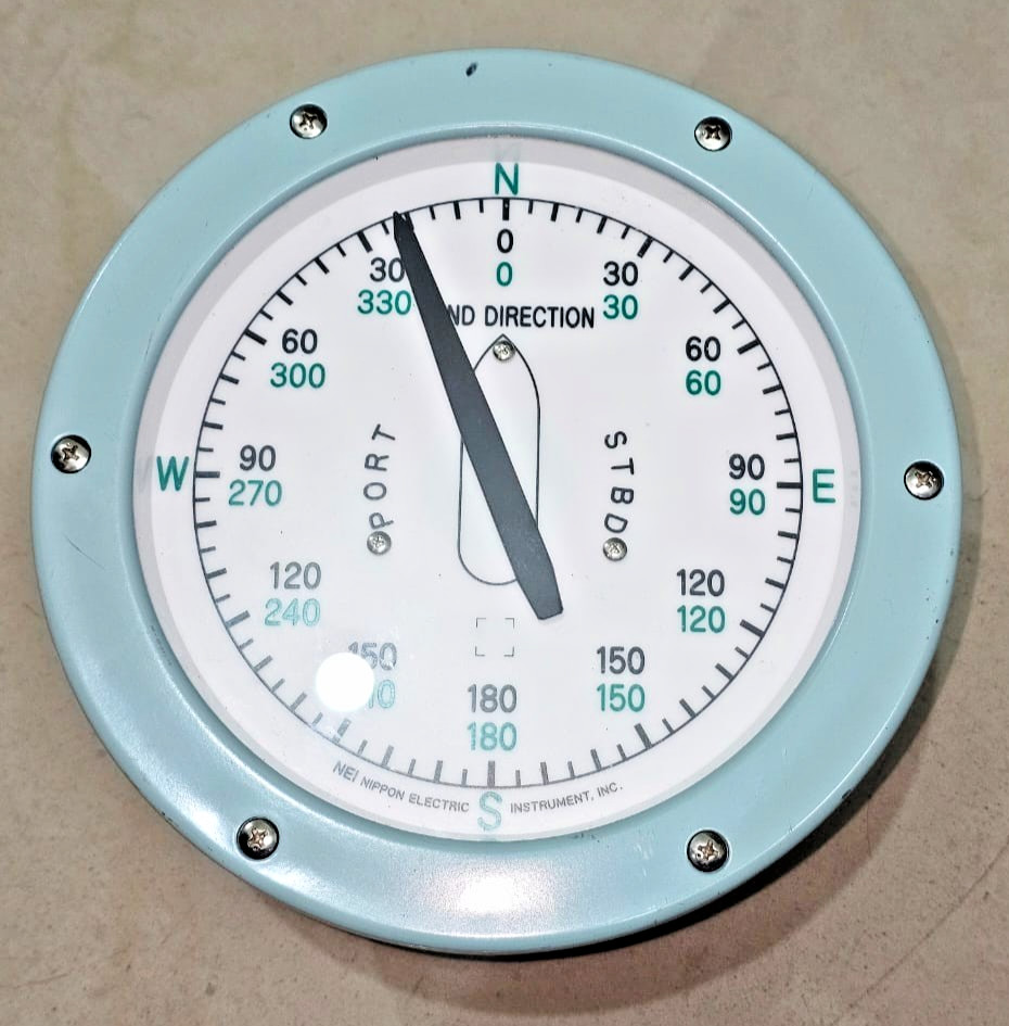 NEI NIPPON ELECTRIC INSTRUMENT A20D FAN ANEMOMETER AND WIND VANE