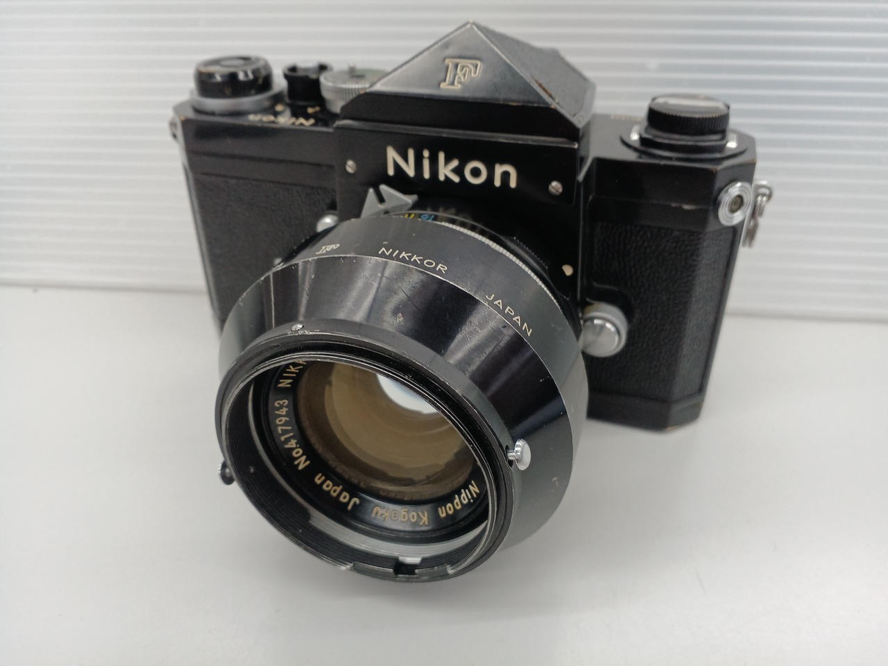 NIKON NIKON F Eye Reell BK Mid-term / AUTO 50MM F1 SLR