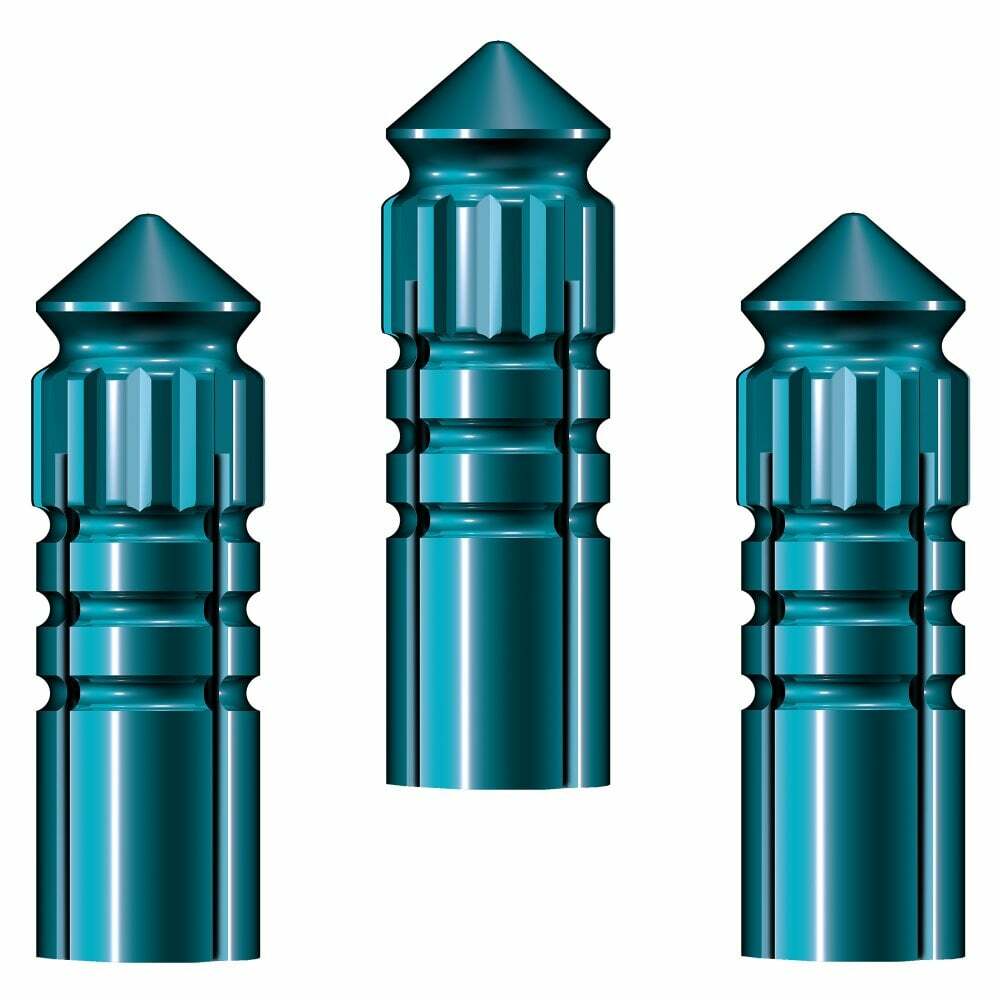AQUA BLUE MISSION F-PROTECT ALLOY FLIGHT PROTECTORS...PACK OF 3