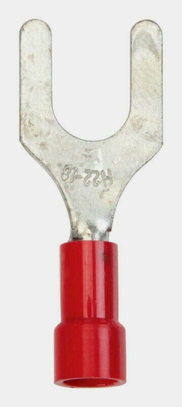 Jandorf Terminal SPADE 5pk RED 22-18 Ga 1/4" Stud Size Vinyl Insulated 60990 NEW
