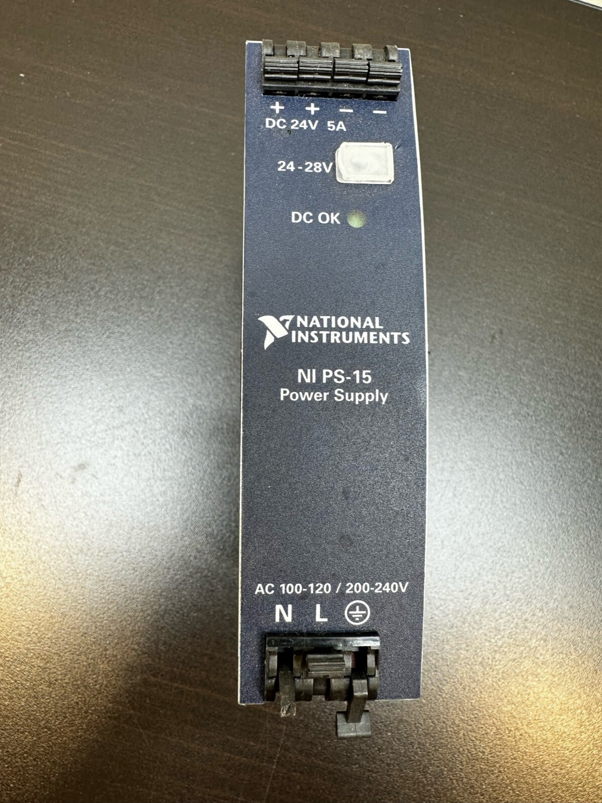 Used National Instruments NI PS-15 Power Supply | In: 100-240VAC Out: 24-28 VDC