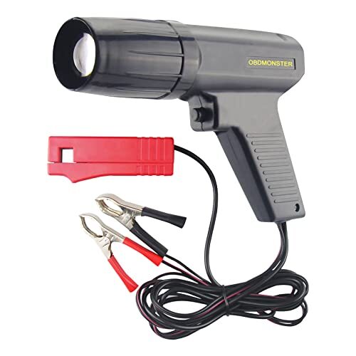 Automotive Timing Light 12V Inductive Ignition Timing Light Gun for 2&4 Strok...