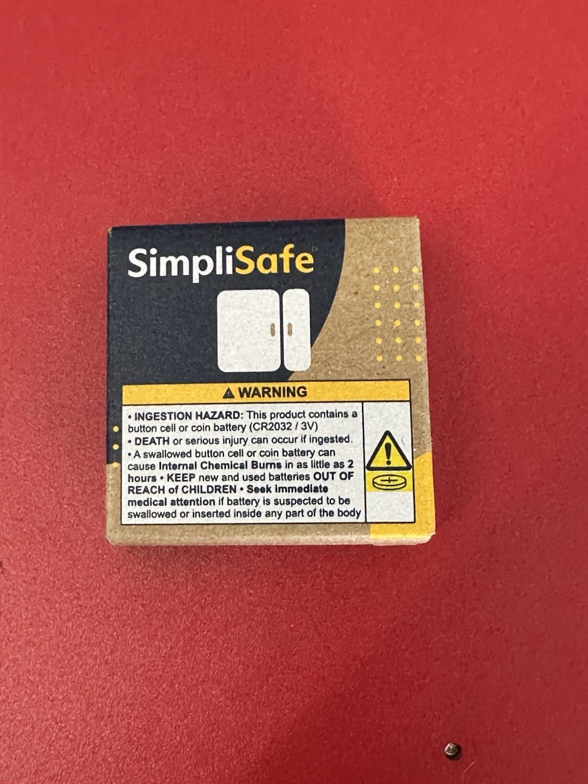 NEW SimpliSafe Entry ES3 Door Sensor White Magnetic Home Security (Latest)