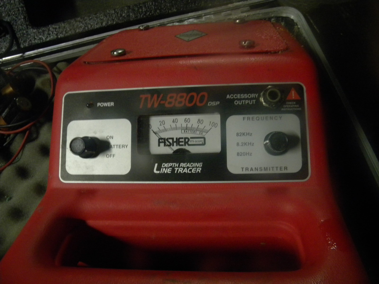 Fischer Labs TW-8800 Underground Mulit Frequency Digital Line Tracer