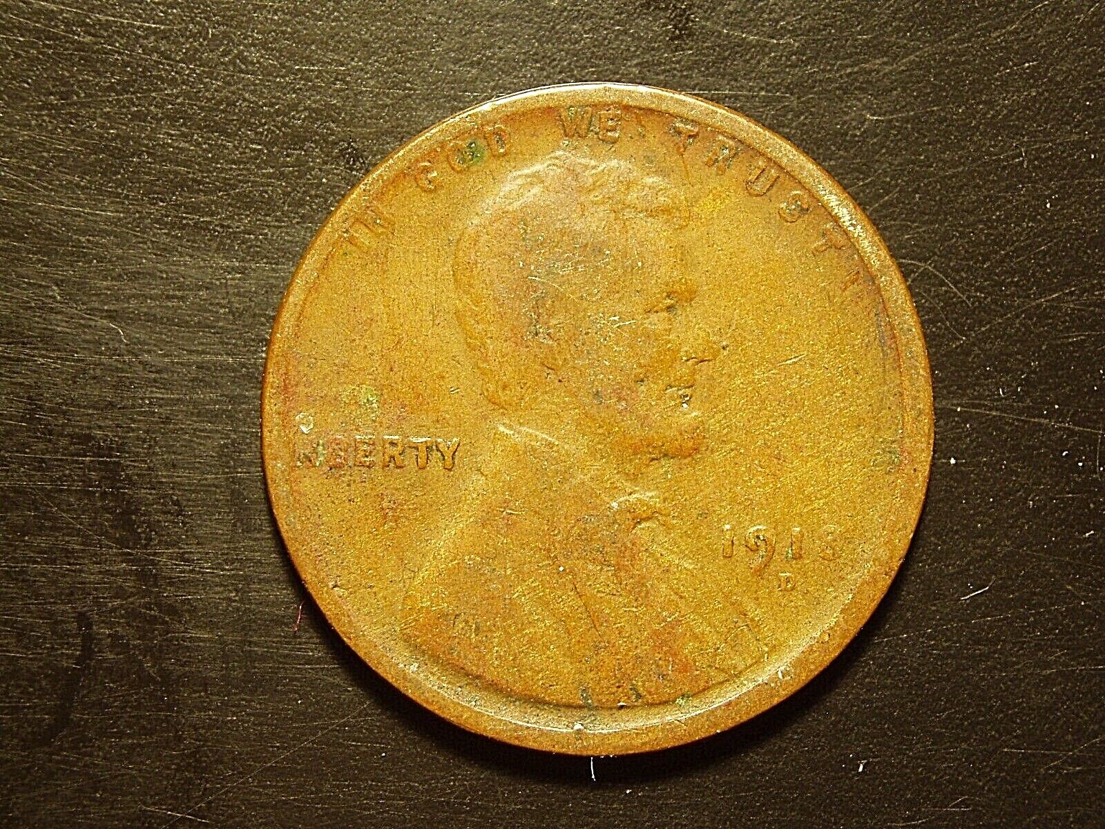 1918-D  LINCOLN WHEAT CENT #17