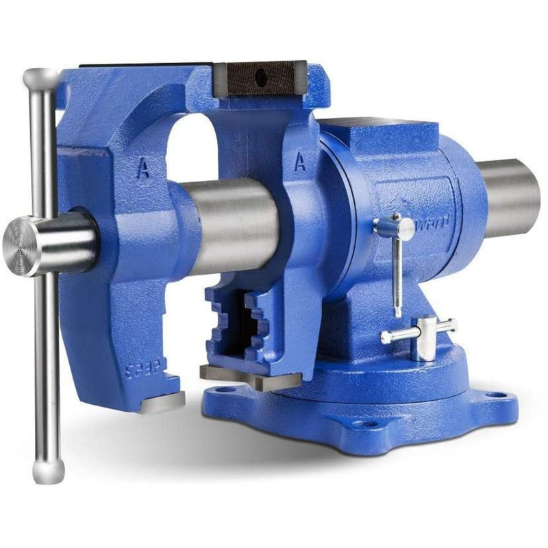 Forward Hy-Dt100-4In Heavy Duty Bench Vise 360-Degree Swivel Base And Head